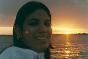 Pôr do sol no Guaíba durante o passeio de barco Porto Alegre