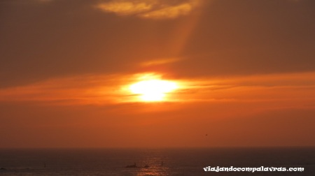 Pôr do sol em Santa Monica, Califórnia