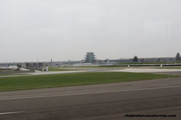 Pista oval do autódromo Indianapolis Motor Speedway