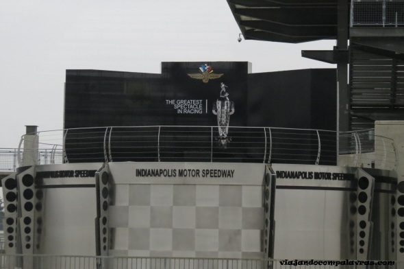 Pódio do autódromo Indianapolis Motor Speedway