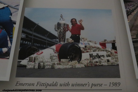 Emerson Fittipaldi no Hall of Fame no Indianapolis Motor Speedway